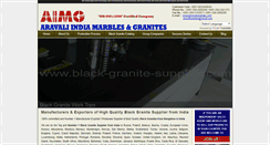 Desktop Screenshot of black-granite-supplier.com