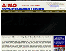 Tablet Screenshot of black-granite-supplier.com